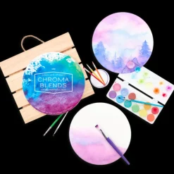 Ooly Chroma Blends Circular Watercolor Paper New