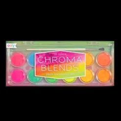 Ooly Chroma Blends Watercolor Paints Neon Online