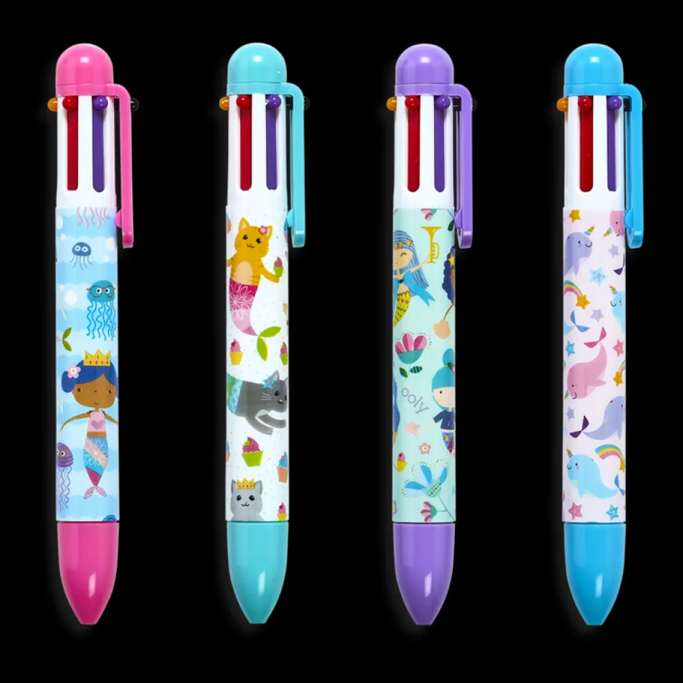 Ooly 6-Click Multi Color Pen Mermaid Discount