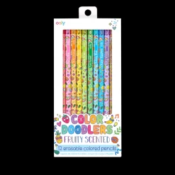 Ooly Color Doodlers Fruity Scented Erasable Colored Pencils Best