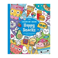 Ooly Color-In' Book - Happy Snacks Fashion