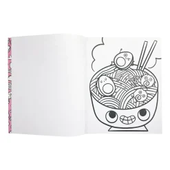 Ooly Color-In' Book - Happy Snacks Fashion