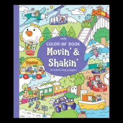 Ooly Color-In' Book - Movin' and Shakin' Fashion