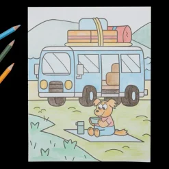 Ooly Color-In' Book - Movin' and Shakin' Fashion