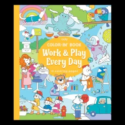Ooly Color-In' Book - Work and Play Everyday Outlet
