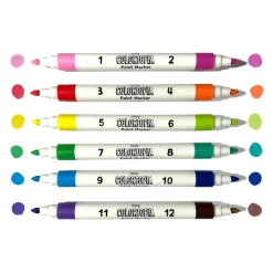 Ooly Colortopia Color By Number Paint Marker Kit - Unicorn Funland Outlet