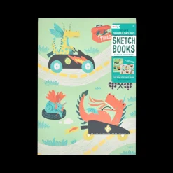 Ooly Doodle Pad Duo Dragon Racetrack (set of 2) New