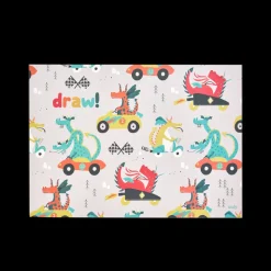 Ooly Doodle Pad Duo Dragon Racetrack (set of 2) New