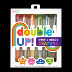 Ooly Double Up! Double-Ended Crayons - Set of 6 Sale