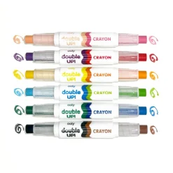 Ooly Double Up! Double-Ended Crayons - Set of 6 Sale