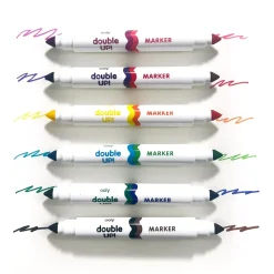 Ooly Double Up! Double-Ended Markers - Set of 6 Sale