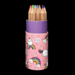 Ooly Draw 'n Doodle Mini Colored Pencils & Sharpner Space Best
