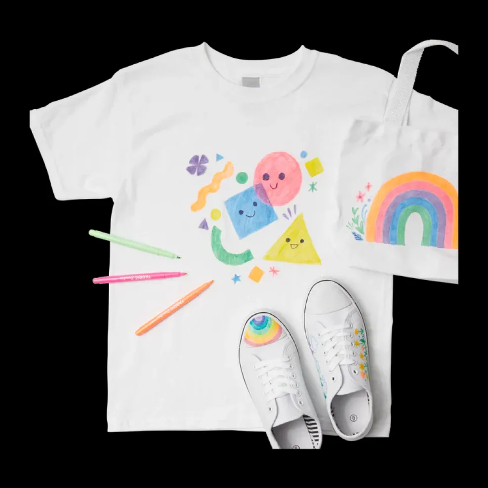 Ooly Fabric Doodlers Markers Hot