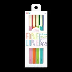 Ooly Fine Line Gel Pen - Set of 6 Fashion
