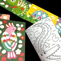 Ooly Foil-tastic Foil Art & Coloring Set - Awesome Animals Sale