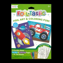 Ooly Foil-tastic Foil Art & Coloring Set - Gadgets and Gizmos Online