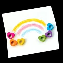 Ooly Heart Ring Crayons Fashion