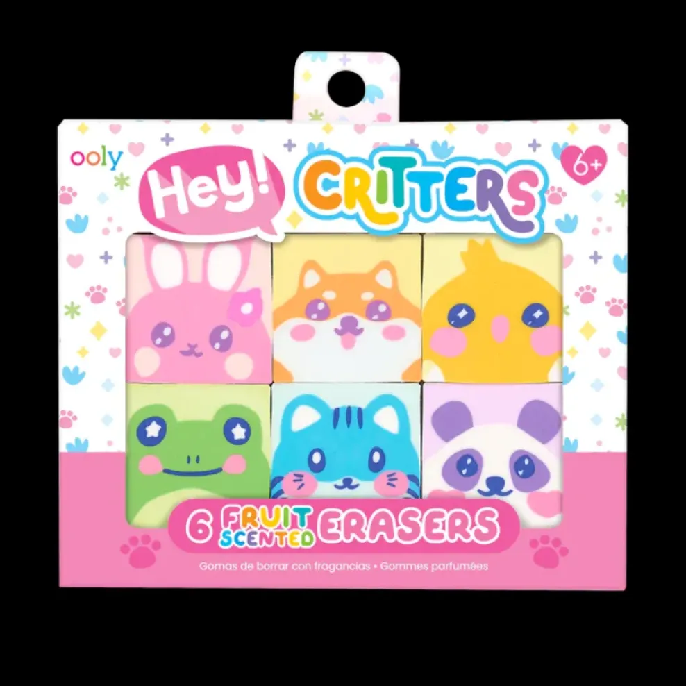 Ooly Hey Critters! Scented Erasers Set Sale