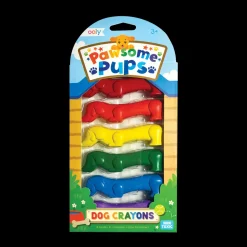Ooly Pawsome Pups Dog Crayons - Set of 6 Outlet
