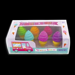 Ooly Petite Sweets Ice Cream Shoppe Scented Erasers - Set of 6 Best