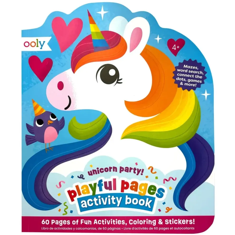 Ooly Playful Pages Activity Book - Unicorn Party! Online