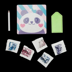 Ooly Razzle Dazzle DIY Gem Art Kit Pretty Panda New