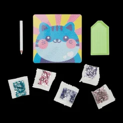 Ooly Razzle Dazzle DIY Gem Art Kit Cutesy Cats Fashion