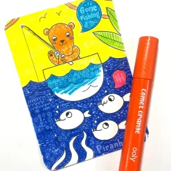 Ooly Undercover Art Hidden Pattern Coloring Activity Art Cards - Rainforest Fun New