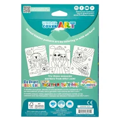 Ooly Undercover Art Hidden Pattern Coloring Activity Art Cards - Monsters Aliens Online