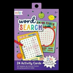 Ooly Word Search Activity Cards Hot