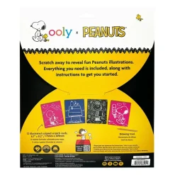 Ooly ® x Peanuts®: Scratch Art Kit New
