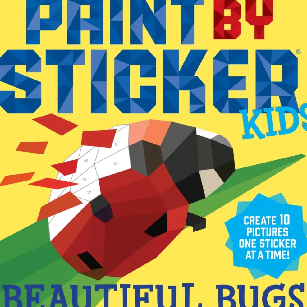 Hachette Paint By Sticker Kids: Beautiful Bugs Hot