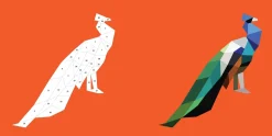 Hachette Paint by Sticker Kids: Zoo Animals Fashion