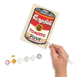Paint the Town By Numbers Paint the Town By Number™ 5" x 7" - Warhol Tomato Soup Can Best