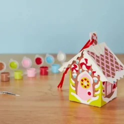 Paint the Town By Numbers Paint the Town By Number™ Gingerbread House Christmas Ornament Kit Online