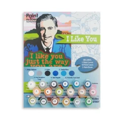 Paint the Town By Numbers Paint the Town By Number™ 8" x 10" - Mr. Rogers Outlet