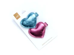 Peppercorn Kids Metallic Heart Hair Clip Sale