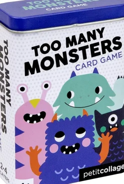 Chronicle Books Petit Collage Too Many Monsters Card Game Sale