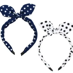 Pink Poppy Polka Dot Wired Ears Headband Best