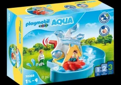 Playmobil 1.2.3 Aqua: Water Wheel Carousel 70268 Outlet