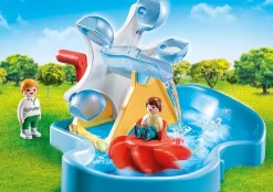 Playmobil 1.2.3 Aqua: Water Wheel Carousel 70268 Outlet