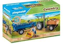 Playmobil Country: Harvester Tractor with Trailer 71249 Hot