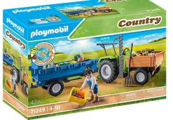 Playmobil Country: Harvester Tractor with Trailer 71249 Hot
