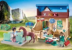 Playmobil Horses of Waterfall: Riding Therapy and Veterinary Practice 71352 New