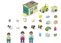 Playmobil Junior: Farm Adventure with Tractor, Trailer, and Animal Friends 71656 Online