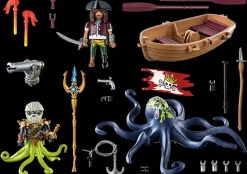 Playmobil Pirates: Battle Against the Giant Octopus 71419 New