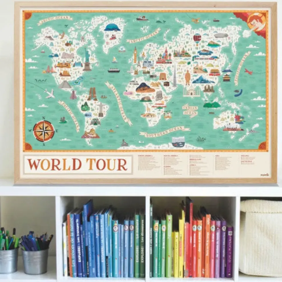 DAM Poppik Discovery Posters - World Tour Hot