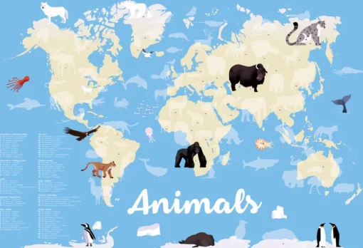DAM Poppik Discovery Posters - Animals of the World Sale