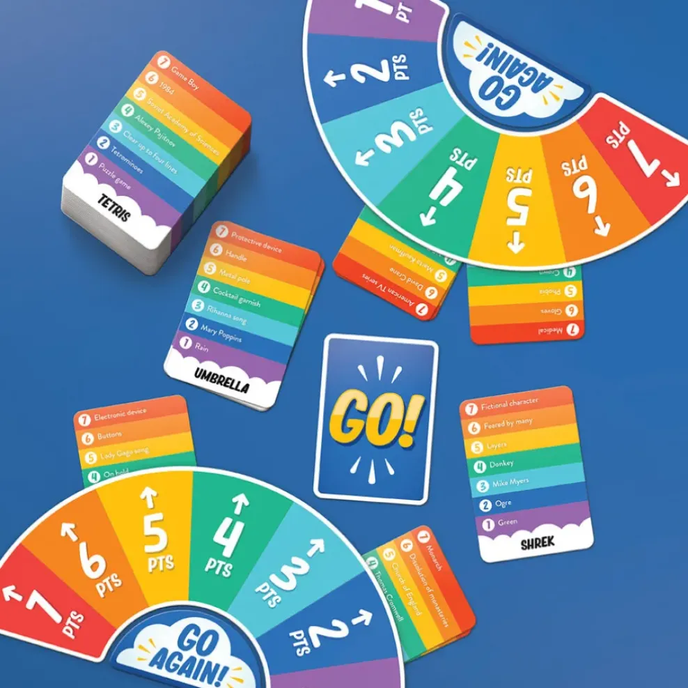 Professor Puzzle I Rainbow Go! Trivia Game Outlet