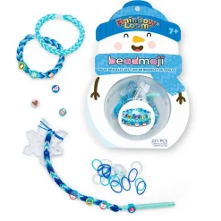 Choon's Design LLC Rainbow Loom® Beadmoji™ Bracelet Snowman Kit Fashion
